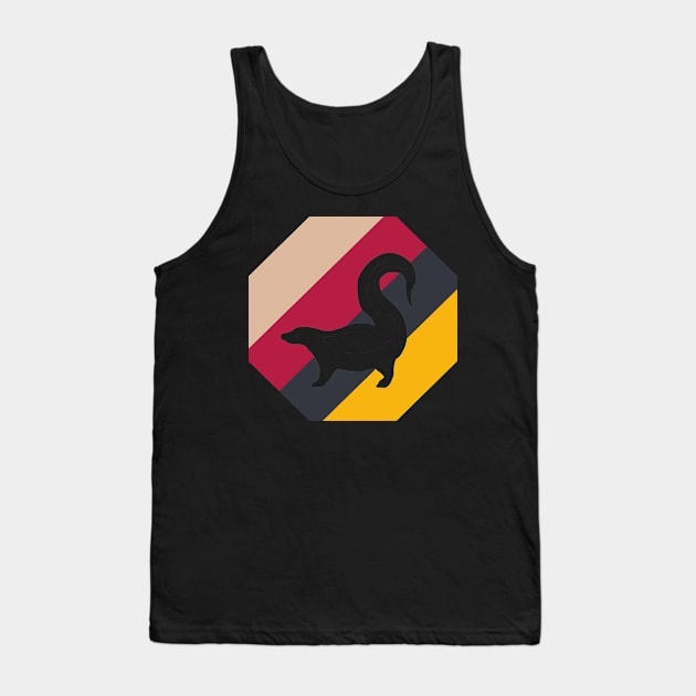 Skunk motive lovers trash eat pups aisle Tank Top by FindYourFavouriteDesign
